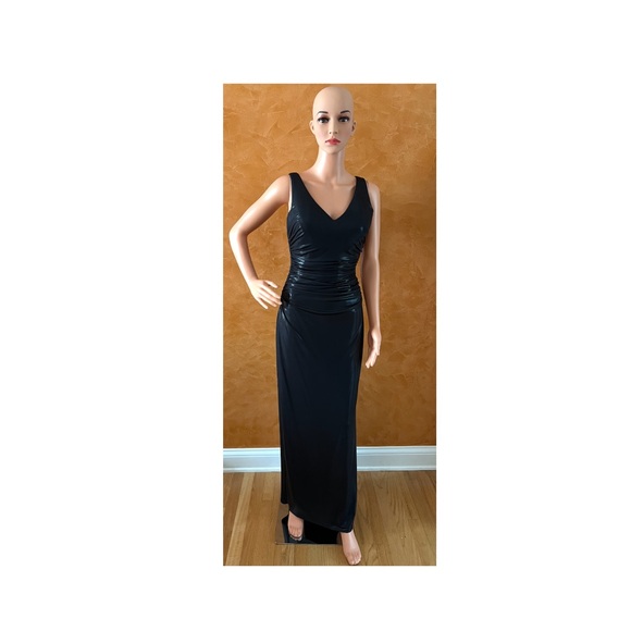 Laundry By Shelli Segal Black Maxi Dress - Picture 1 of 4